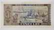Bancnota 5 lei, 1966