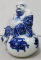 Budha, Statueta din portelan, pictata manual, Secol 20