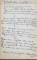 CAIET MANUSCRIS  CU POEZII , INSEMNARI , SCRISORI , CARTI DE VIZITA , SCRISORI OFICIALE , DIN PERIOADA 1916 - 1918  , APARTINAND LUI DIONISIE LUPES , SUBOFITER REG. 22