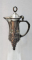 Carafa Wmf din cristal si metal argintat, cca. 1900