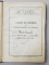 CARNET DE LECTIUNI SI DE CORESPONDENTA CU PARINTII , LICEUL ARHIEPISCOPEL ' SF. ANDREI ' , BUCURESTI , 1935 - 1936