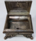 Caseta pentru bijuterii din argint, epoca Bidermeier, Secol 19