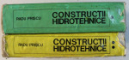 CONSTRUCTII HIDROTEHNICE , VOL. I - II de RADU PRISCU