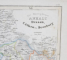 DUCATUL ANHALT DESSAU , COTHEN si BERNBURG , HARTA FIZICA , TERMENII SI DENUMIRILE IN LIMBA GERMANA , GRAVURA , MIJLOCUL SEC. XIX