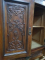 DULAP DIN LEMN MASIV, SCULPTAT SI DECORAT CU MOTIVE ART NOUVEAU