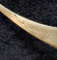 FURCULITA SI LINGURA  DECORATIVE , BRONZ AURIT , MARCATE BORDINI , ITALIA