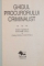 GHIDUL PROCURORULUI CRIMINALIST de IERONIM URSU, IOAN DORU CRISTESCU, 1995