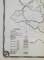 HARTA CAILOR DE COMUNICATIE DIN JUDETUL FALTICENI  , CROMOLITOGRAFIE ,   SCARA 1 : 200.000, 1914