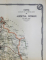 HARTA CAILOR DE COMUNICATIE DIN JUDETUL ROMAN  , CROMOLITOGRAFIE ,   SCARA 1 : 200.000, 1927