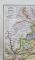 HARTA JUDETULUI DOLJ , DUPA NOUA IMPARTIRE ADMINSTRATIVA , SCARA 1 / 300.000 , 1928