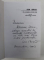 IN UMBRA ZEILOR DIN CICLUL ,, AMBASADOR LA ATENA '' DE ION BRAD , 2003 , *DEDICATIE