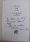 LILA , roman indien par MIRCEA ITU , 1999 , DEDICATIE *