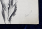 LUCRETIA  MIHAIL SILION ,  TANARA , NUD  , DESEN   , PARIS , 1928