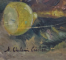 Maria Chelsoi Cristea (1909-1973) - Natura statica cu scrumbie