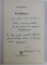 NOIMELE de ION GHEORGHE , 1976 *DEDICATIE