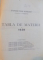 PANDECTELE ROMANE , TABLA DE MATERII PE 1939 de C. HAMANGIU