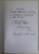 PIERDUT IN BALCANIA de FANUS NEAGU , VOLUMUL II , 2008 , DEDICATIE *