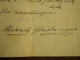 Scrisoare Agathe Barsescu, adresata lui Heinrich Glucksmann