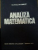 ANALIZA MATEMATICA de MARCEL ROSCULET,BUC.1979