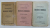 CONTRIBUTIUNE LA BIBLIOGRAFIA ROMANEASCA de GHEORGHE ADAMESCU, VOL I-III, 1921