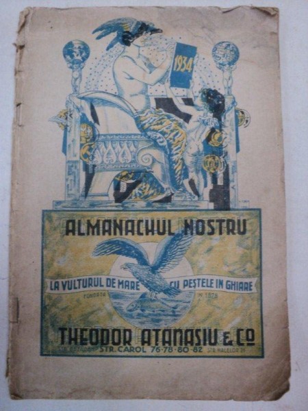 ALAMANHUL NOSTRU - LA VULTURUL DE MARE CU PESTELE IN GHEARE 1934