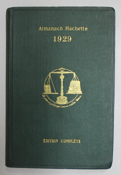ALMANACH HACHETTE , 1929