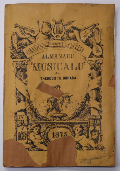 ALMANAHU MUSICALU de THEODOR BURADA , 1875