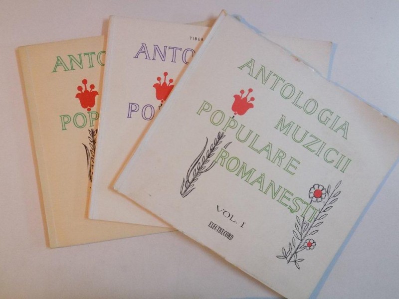 ANTOLOGIA MUZICII ROMANESTI , VOL I - III