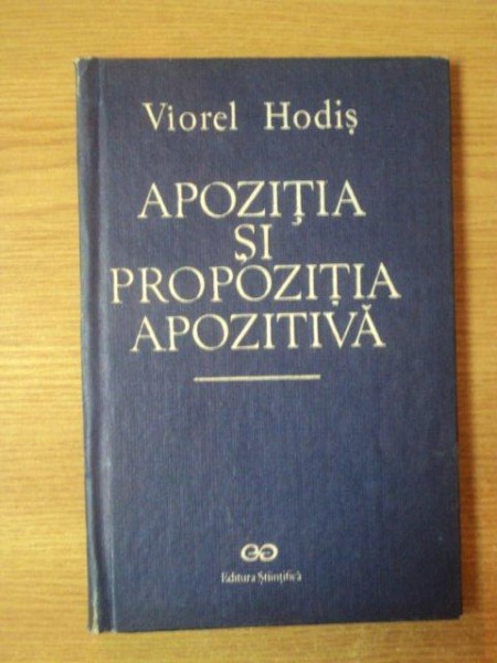 APOZITIA SI PREPOZITIA APOZITIVA de VIOREL HODIS