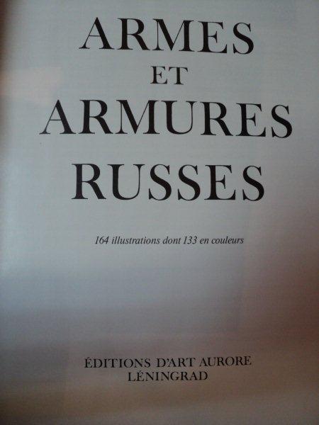 ARMES ET ARMURES RUSSES