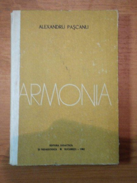 ARMONIA-ALEXANDRU PASCANIU