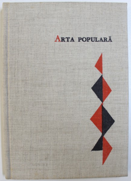 ARTA POPULARA-PAUL PETRESCU SI ELENA SECOSANU  BUCURESTI 1966