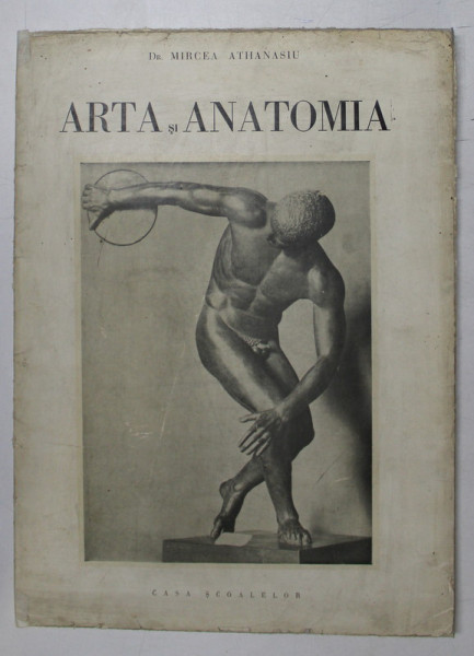 ARTA SI ANATOMIA , catalog de MIRCEA ATHANASIU , 1944