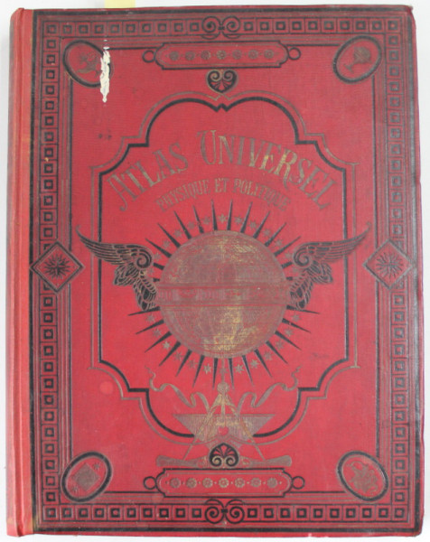 ATLAS DE GEOGRAPHIE PHYSIQUE , POLITIQUE ET HISTORIQUE par GROSELIN  - DELAMARCHE , 1897