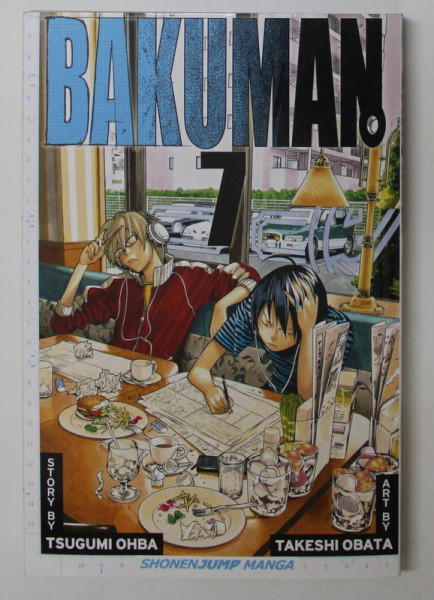 BAKUMAN 7 . story by TSUGUMI OHBA , art by TAKESHI OBATA , 2020, BENZI DESENATE *
