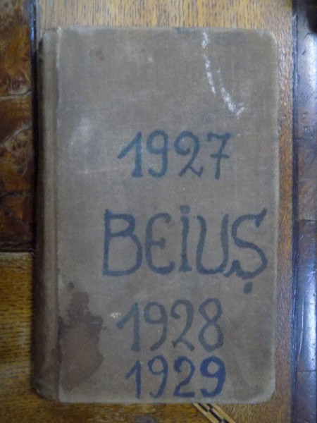 Caiet de note manuscrise 1927-1929