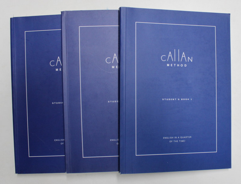 CALLAN METHOD , STUDENT 'S BOOK  1,2,3 -VOLUMELE I - III , 1995