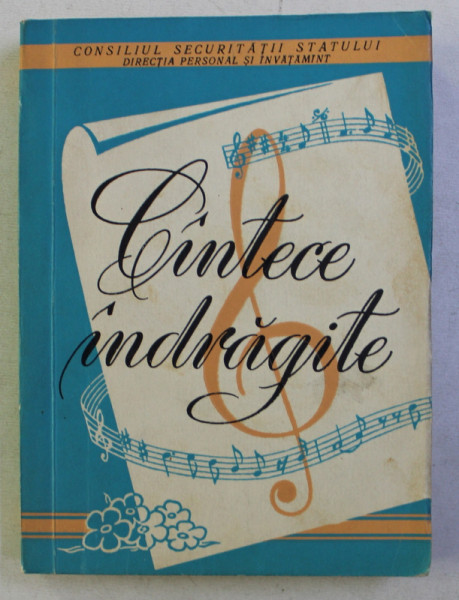 CANTECE INDRAGITE , culegere de VASILE LAPADUSI , 1970