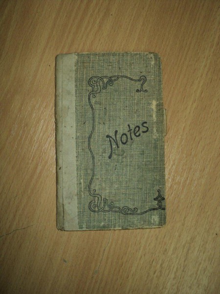CARNET DE ELEV  SCOALA MILITARA DE INFANTERIE, DOROHOI, 1907