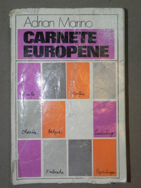 CARNETE EUROPENE-ADRIAN MARINO  CLUJ-NAPOCA 1976