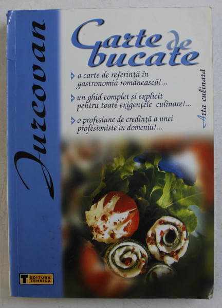 CARTE DE BUCATE ED. a - V - a de SILVIA JURCOVAN , 2004
