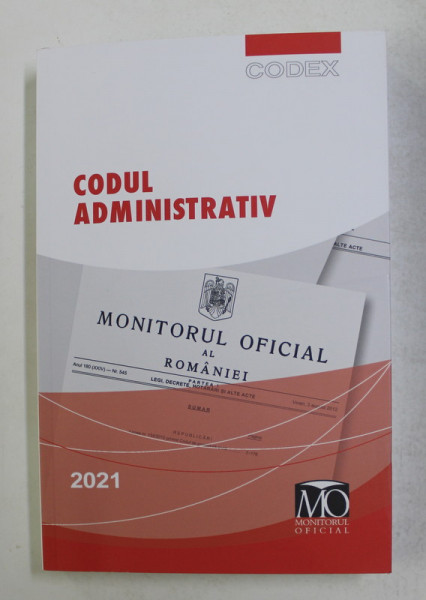 CODUL ADMINISTRATIV , 2021
