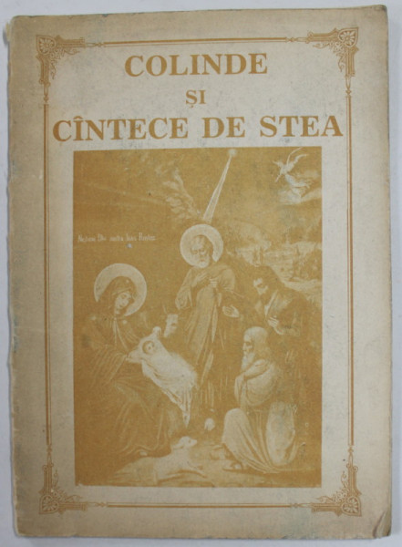 COLINDE SI CANTECE DE STEA de CONSTANTIN DRAGUSIN , 1990