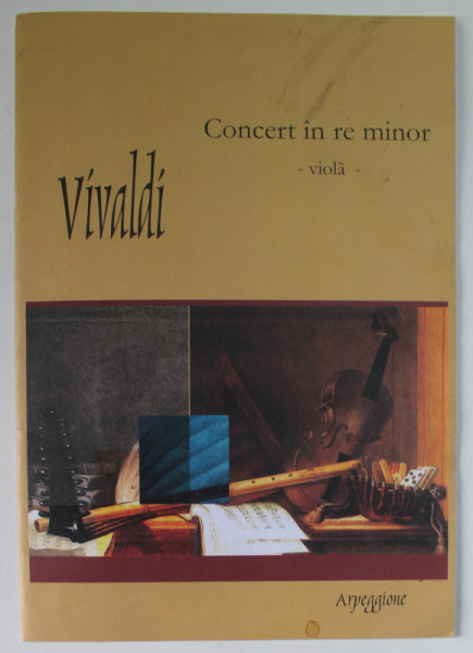 CONCERT IN RE MINOR , VIOLA de VIVALDI