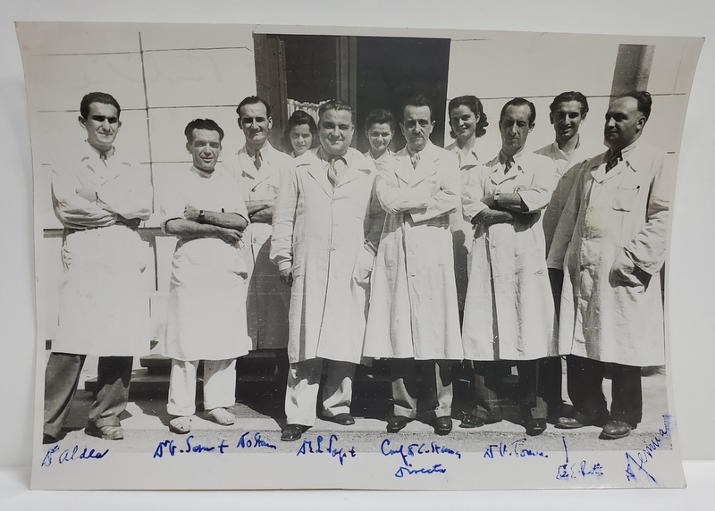 CORPUL MEDICAL AL SPITALULUI '  ILIE PINTILIE  ' , FOTOGRAFIE DE GRUP , 1945