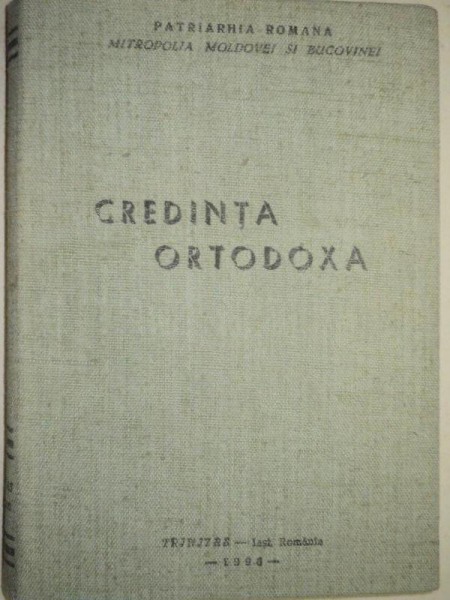 CREDINTA ORTODOXA 1996-I.P.S DANIEL