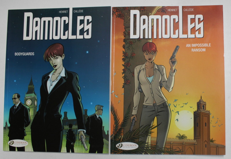 DAMOCLES , ( BODYGUARDS / AN IMPOSSIBLE RANDOM ) , VOLUMES I - II by HENRIET CALLEDE , 2015 *BENZI DESENATE