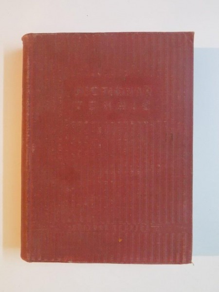 DICTIONAR TEHNIC , 1953
