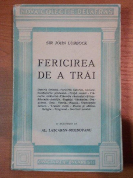 FERICIREA DE A TRAI- SIR JOHN LUBBOCK , 1939