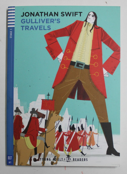 GULLIVER 'S TRAVELS by JONATHAN SWIFT , adaptation by JANET BORSBEY and RUTH SWAN , illustrated by SIMONE MASSONI , 2012 , CD INCLUS *